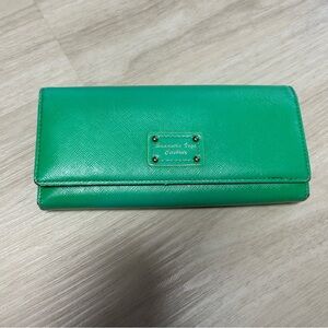 Samantha Vega Celebrity‎ Green Bifold Long Wallet
